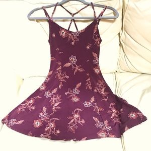Floral strappy dress